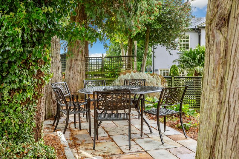 Rear patio