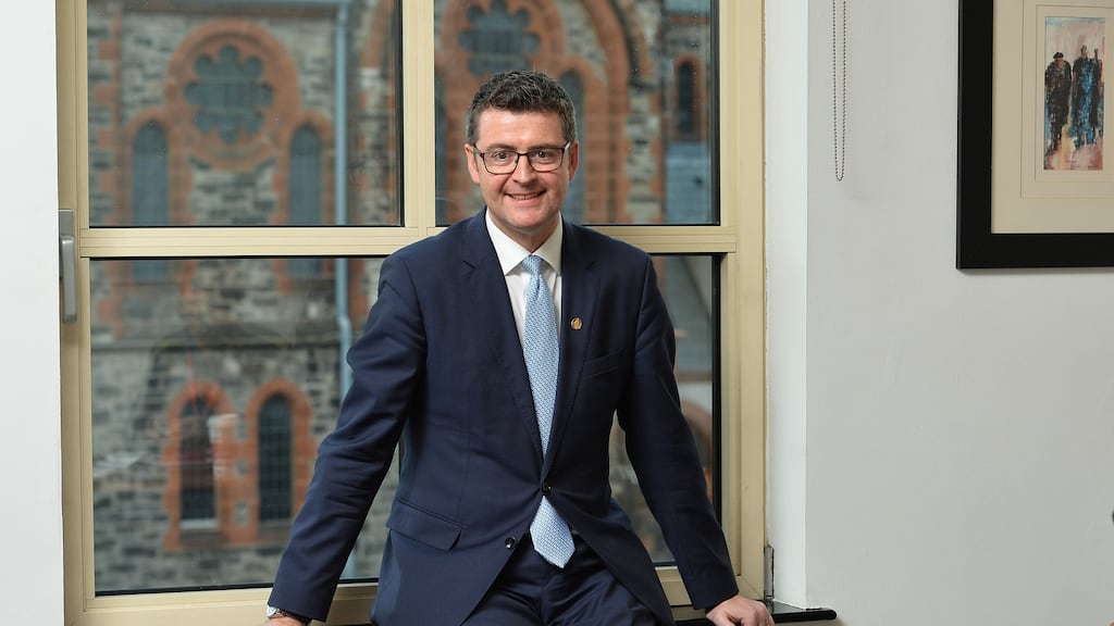 Kainos chief executive Brendan Mooney. Photograph: Colm Lenaghan/Pacemaker