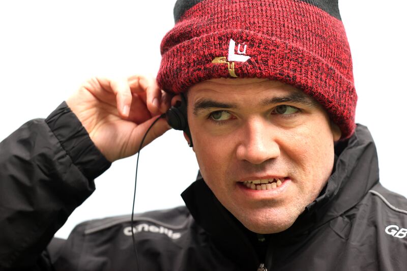 Louth manager Ger Brennan: he is in his second season as Louth football manager. Photograph: Bryan Keane/Inpho