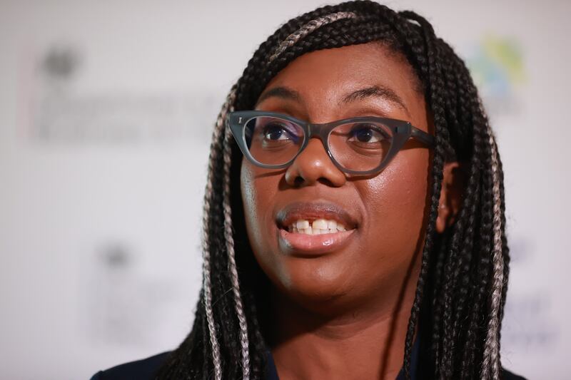 Kemi Badenoch is considered an outside chance to land the leadership. Photograph: Liam McBurney/PA