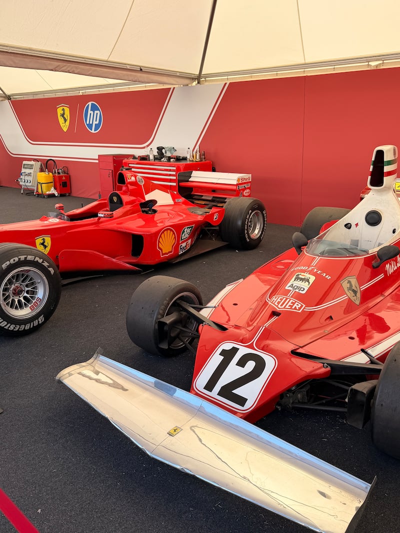 Cars on display at the 2026 Goodwood Festival of Speed