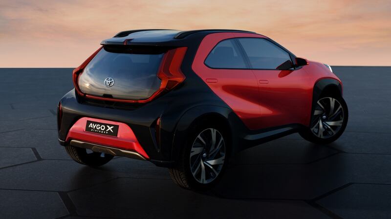 Once again, as is Aygo tradition, the rear hatch is just a single, simple pane of glass, simplifying the design and saving weight.