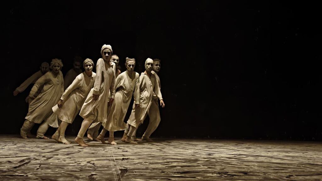 May B: Maguy Marin’s contemporary choreography creates a visceral connection between performers, work and audience. Photograph: Hervé Deroo