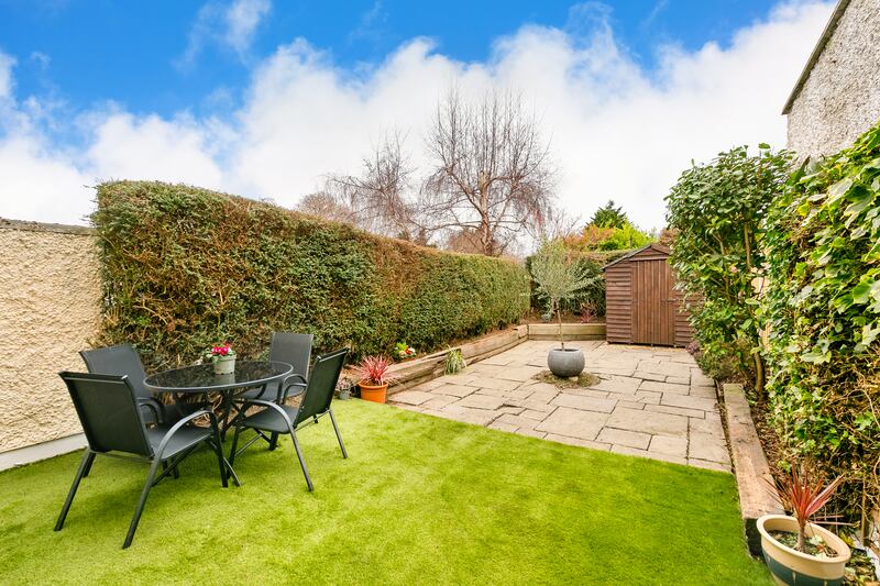 Rear garden. Photograph: Ronan Melia Photography