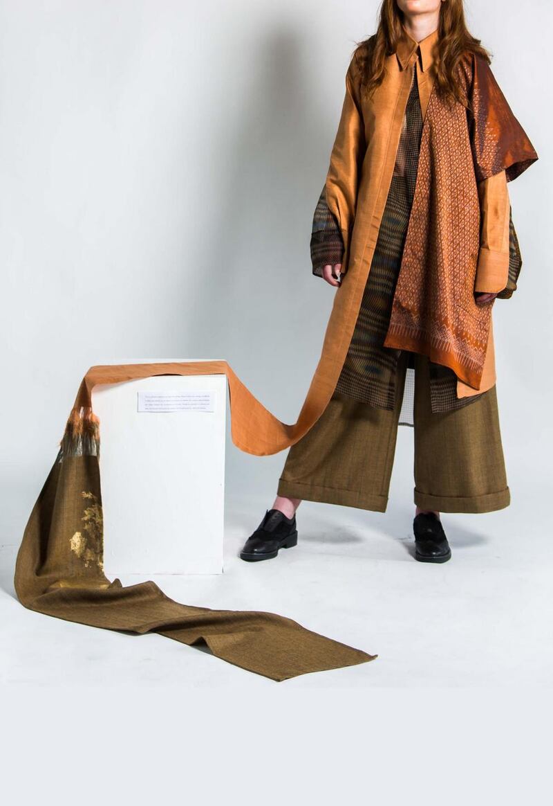 Siranee Caulfield Sriklad “An Imagined Community” collection. Photograph: Aron Cahill