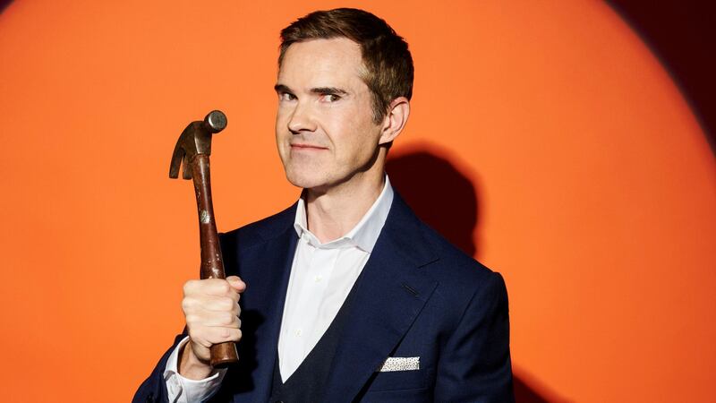 Jimmy Carr Destroys Art: the jury's out on this controversial show. Photograph: Channel 4