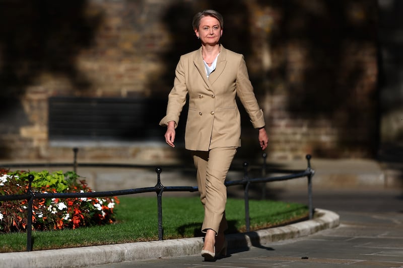 Britain's foreign secretary Yvette Cooper. Photograph: Peter Nicholls/AFP via Getty Images