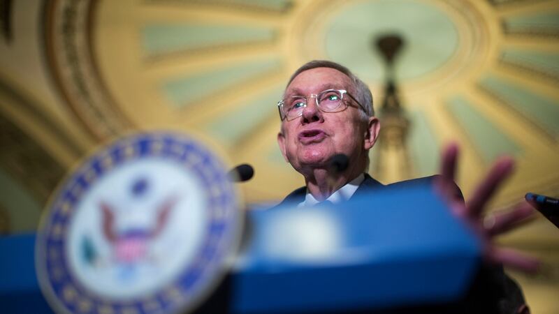Harry Reid: The programme  was initially  largely funded at the request of Reid, who was the Senate majority leader at the time and who has long had an interest in space phenomena. File photograph:Al Drago/The New York Times
