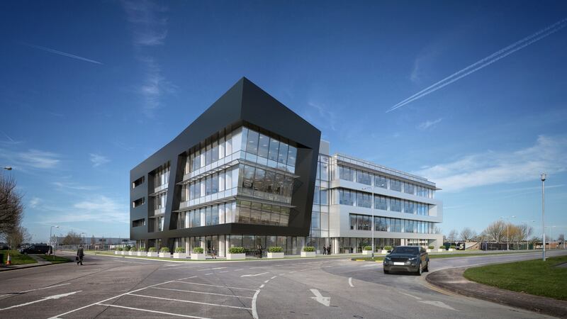 Graphic of JLR’s new Shannon facility: The Shannon centre’s 150 employees will have an influence over the future of Jaguar and Land Rover quite out of proportion to its size in the 43,000-strong global employee roster