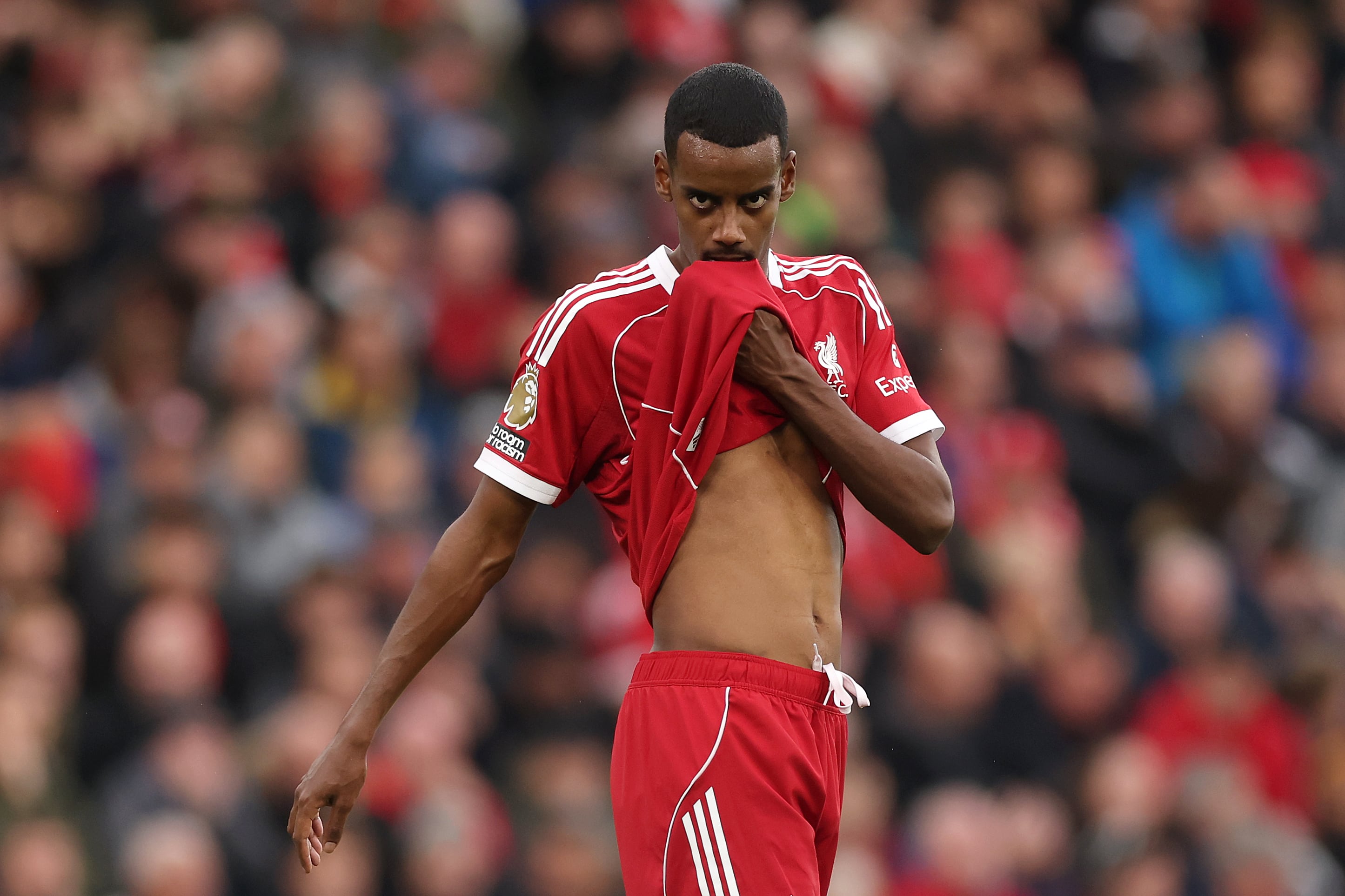 Liverpool may pick Alexander Isak ahead of fitter players, admits Slot