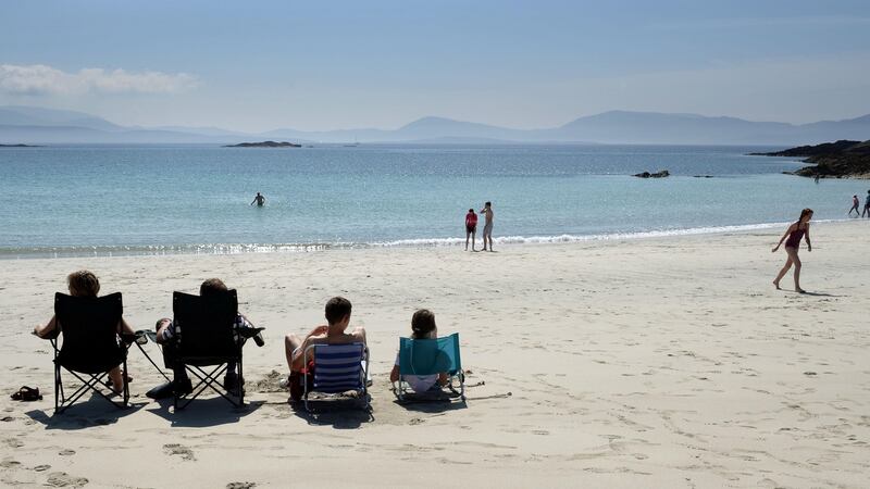 Top temperatures will be between 21 and 26 degrees today,  with parts of the west and south of the country set to experience the best of the weather.  Photograph: Frank Miller
