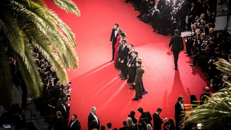 Sara Forestier, Rod Paradot, Emmanuelle Bercot, Catherine Deneuve and Benoit Magimel at the premiere of ‘La Tete Haute (‘Standing Tall’). Photograph: Francois Durand/Getty Images
