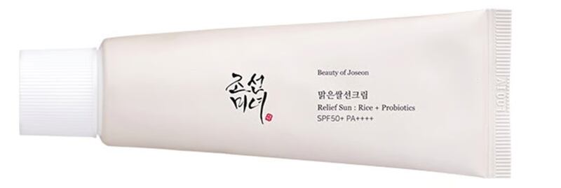 Beauty of Joseon Relief Sun: Rice + Probiotics SPF50 (€18 from Boots)