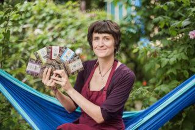 Allison Roberts, chocolate maker and founder of Exploding Tree. Photograph: Anna Groniecka