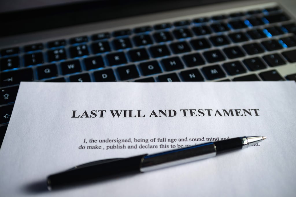 The funds in your Approved Retirement Fund become part of your estate when you die. Where those funds go depends on the wording of your will. Photograph: Getty Images