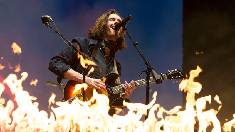 Electric Picnic 2019: Hozier, who can justifiably lay claim to being Ireland’s biggest rock export this side of U2 and The Cranberries. Photograph: Dave Meehan