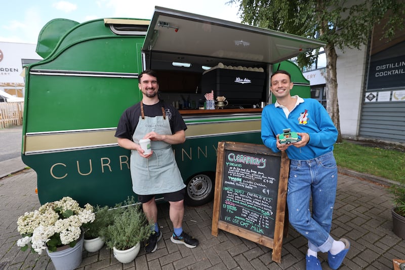 Currabinny Food Truck owners William Murray and James Kavanagh. Photograph: Nick Bradshaw