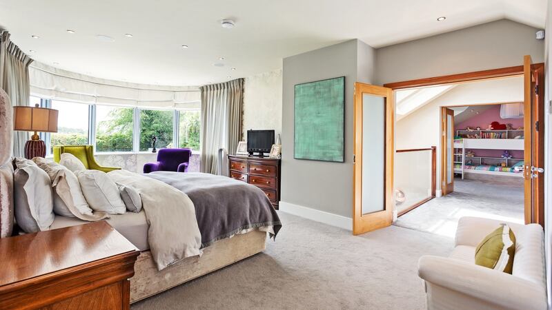 One of the bedrooms