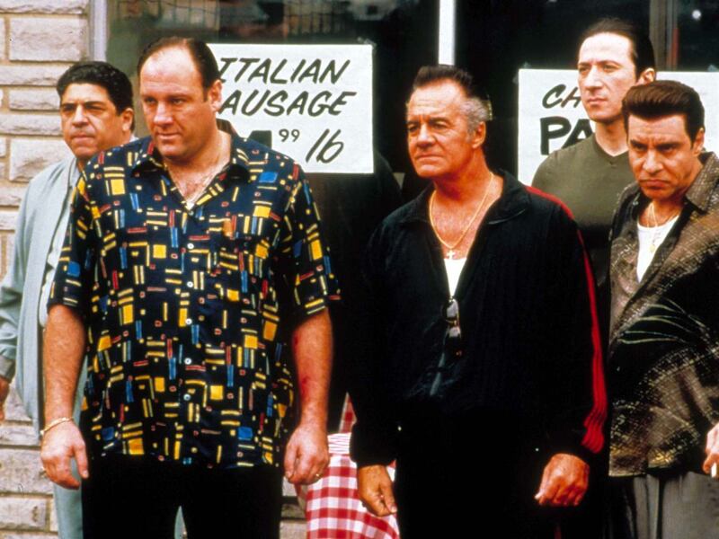 The Sopranos: Michael Gandolfini’s father, James, in the original TV series