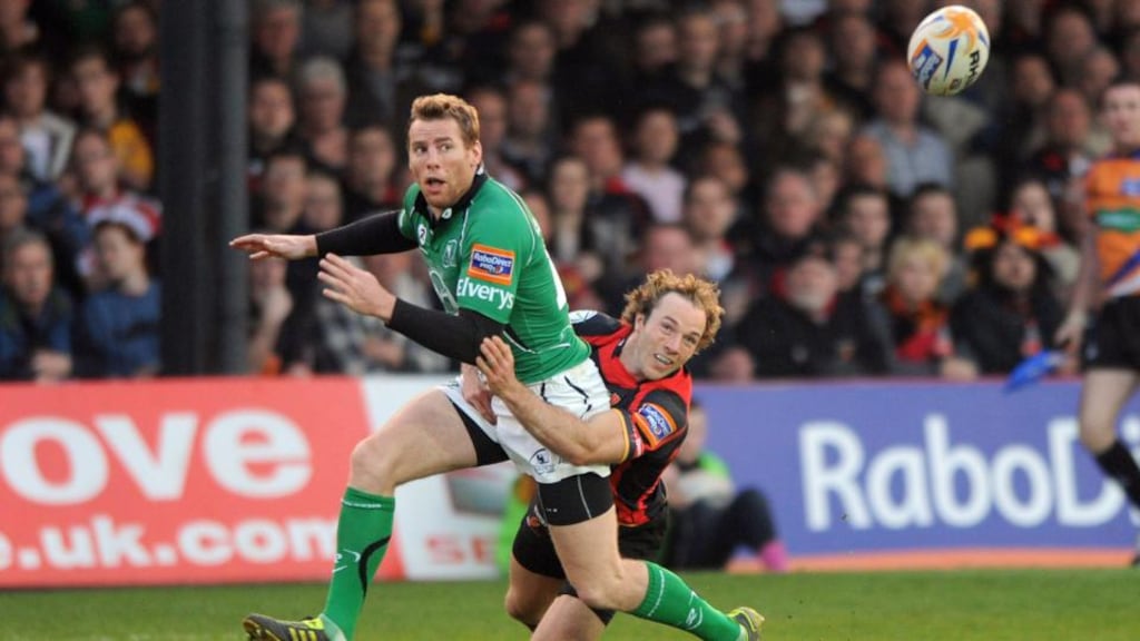 Gavin Duffy: ‘There’s a leadership group below that, where the guys take responsibility for different areas; then there are the three captains’. Photograph: Huw Evans?Inpho