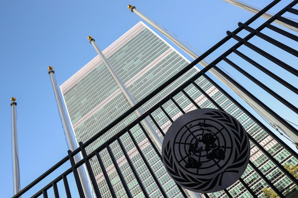 The United Nations headquarters in New York City. Photograph: ANGELA WEISS/AFP via Getty Images
