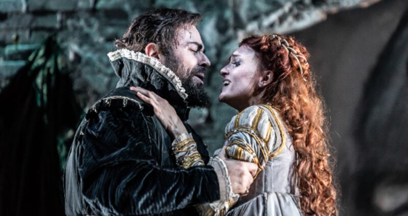 Alessandro Luciano and Ekaterina Bakanova in Il bravo at last year's Wexford Opera Fetival /  Photograph: Clive Barda
