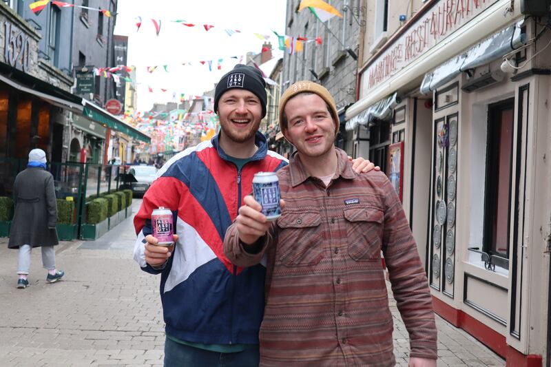 All About Kombucha founders Emmett Kerrigan and Keith Loftus