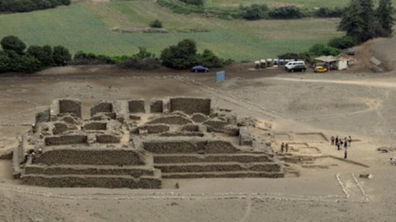 The destruction comes five months after archaeologists found a temple on the archaeological site, known as El Paraiso. Photograph: Peruvian Ministry of Culture