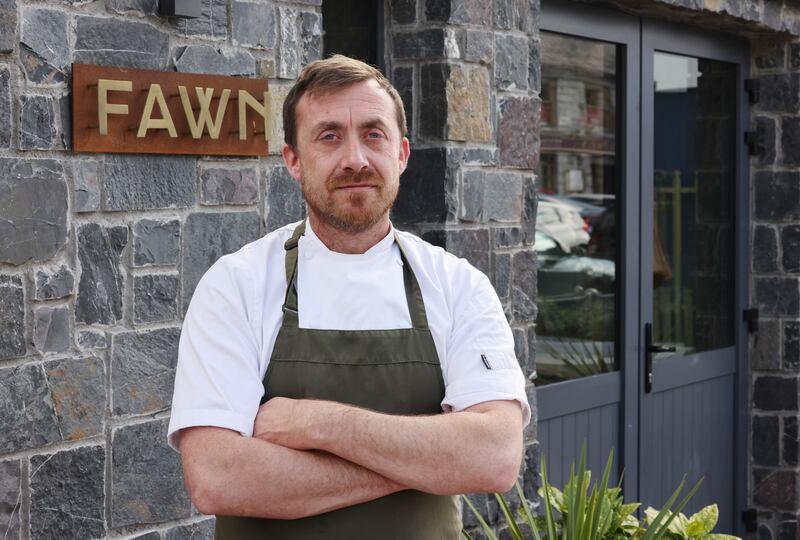 Head chef and owner Jason O'Neill at Fawn, Oranmore. Photograph: Joe O'Shaughnessy