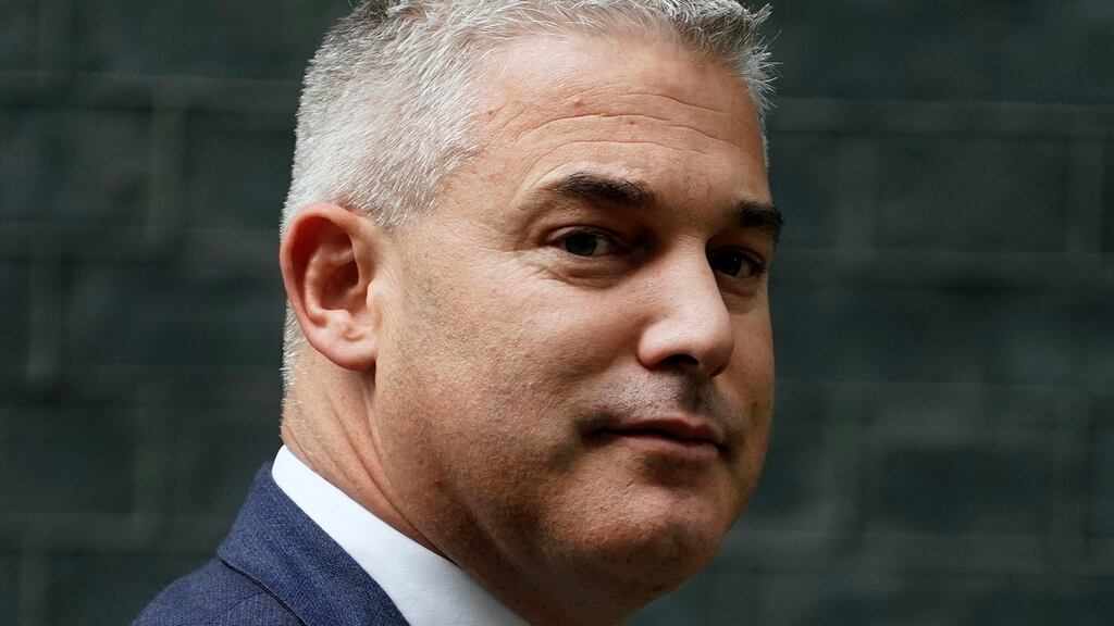 Brexit secretary Steve Barclay has said Northern Irish firms will have to complete exit declarations on goods before transport to the rest of the UK. Photograph: Will Oliver