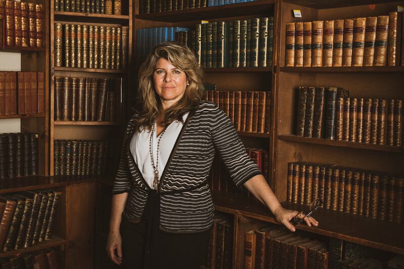 The Other Naomi: Naomi Wolf. Photograph: Jeenah Moon/New York Times 