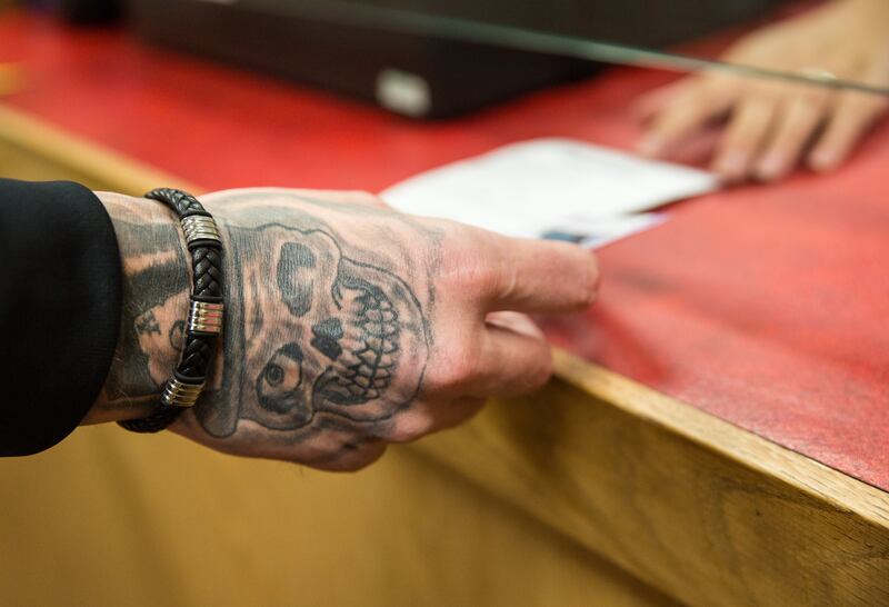 For most people under 40 the idea of gambling in a shop rather than on a phone is alien. File image. Photograph: Robert Perry/Getty