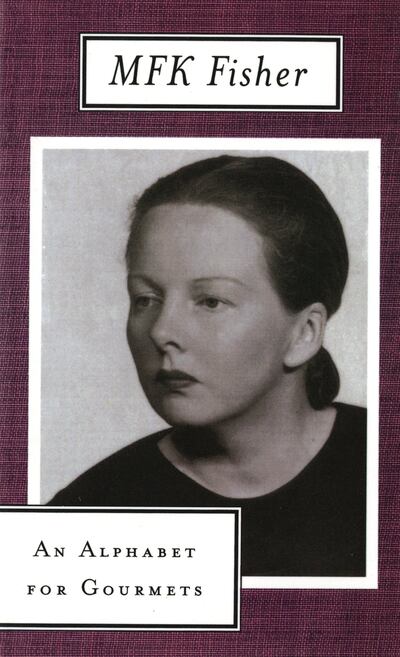 An Alphabet for Gourmets: In one entry, MFK Fisher muses on solo dinners of an egg or canned soup, the perils of being a lone woman in a restaurant, and finishes with her grandmother’s salad of orange jelly on wilted lettuce, included because it is 'purely horrible'. 