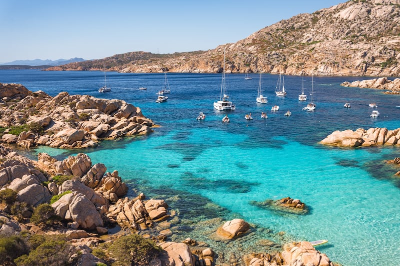 La Maddalena in Sardinia offers the beachy beauty of The Maldives, only much more affordably. Photograph: Francesco Riccardo Iacomino/Getty Images