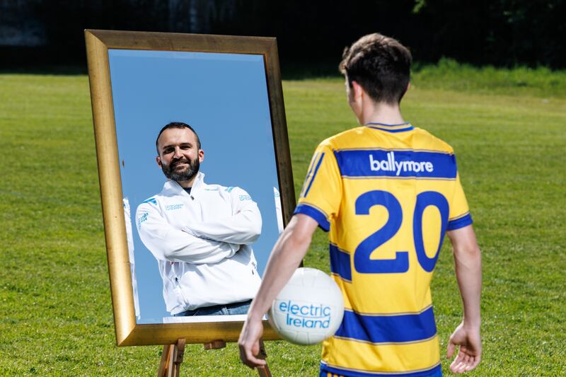 Donie Smith, at the launch of the 2026 Electric Ireland GAA All-Ireland minor championships. Photograph: Ben Brady/©INPHO