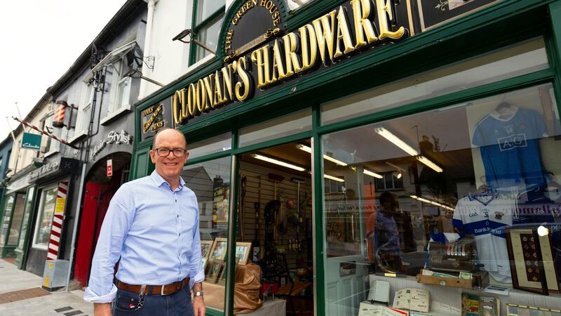 Brian Cloonan of Cloonan’s Hardware, Tullamore. Photograph: Tom O’Hanlon