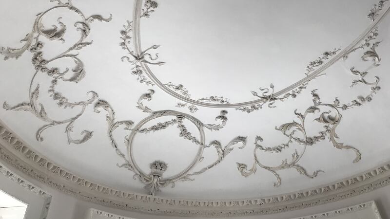 The ceiling of 3 Henrietta Street, Dublin 1