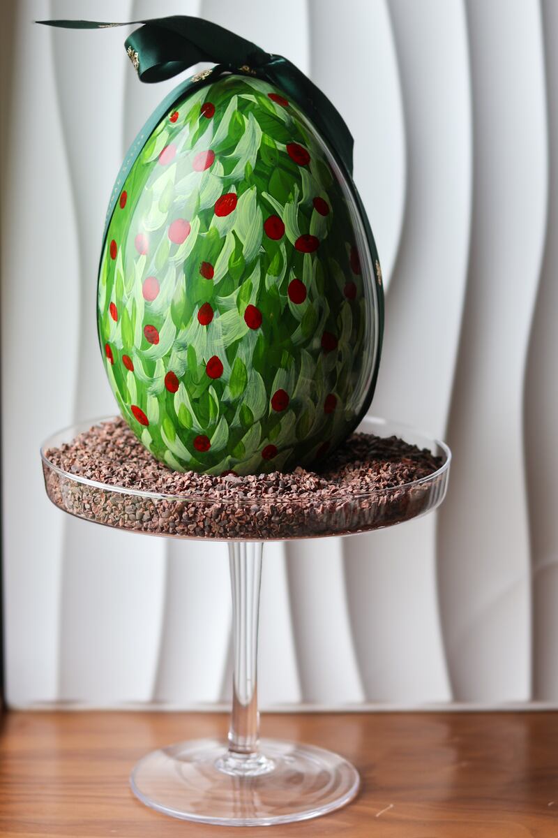 Ashford Castle's hand-painted 2026 Easter egg
