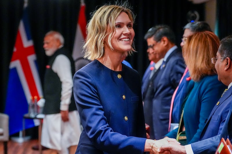 Iceland's prime minister Kristrun Frostadottir. Photograph: Lise Åserud/NTB/ AFP/Getty Images