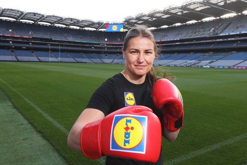 Pre-sale tickets for Katie Taylor's fight will be available from Wednesday. Photograph: Photocall Ireland