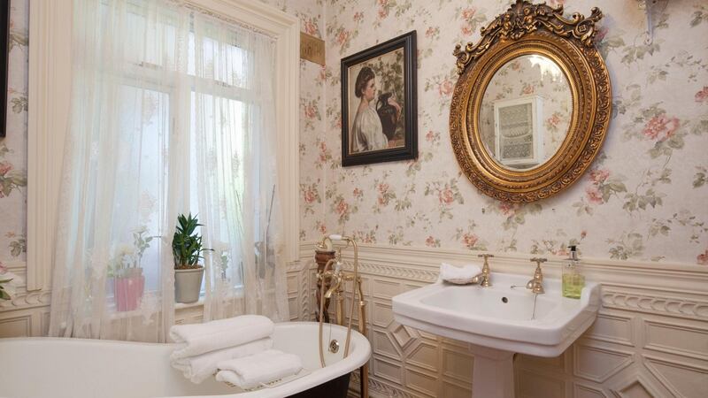 The bathroom at 16 Seafield Road West.