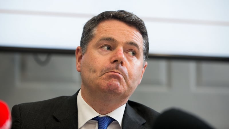 The George Clooney Award goes to Minister for Finance Paschal Donohoe. No, really. But maybe not why you think. Photograph: Gareth Chaney/Collins