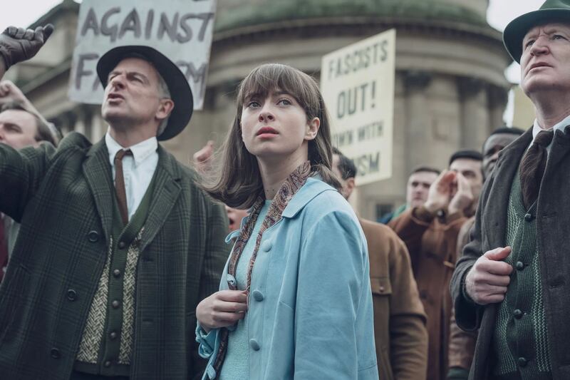 Agnes O'Casey in the 2021 TV series Ridley Road. Photograph: Ben Blackall/Red/BBC