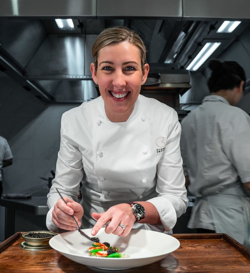 Michelin awards: the Northern Irish chef Clare Smyth won a third star for Core, her London restaurant