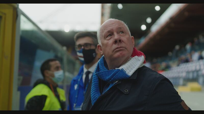 Liam Brady in Genoa