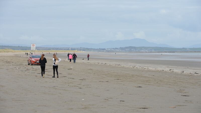 Bettystown beach: it was a big hit with holidaymakers in the years before Ryanair took off. Photograph: Alan Betson