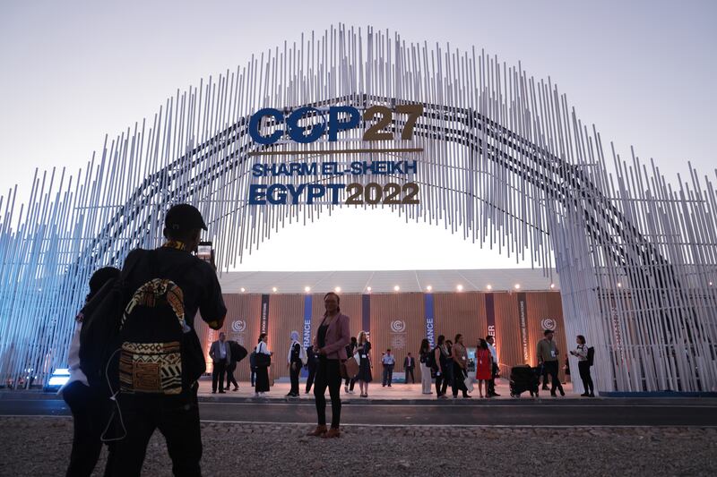 As COP 27 takes place in Egypt this week, against the backdrop of environmental pessimism, we’re told Ireland is leading the world in the use of renewable energy. Good news surely? Photograph: Sean Gallup/Getty Images