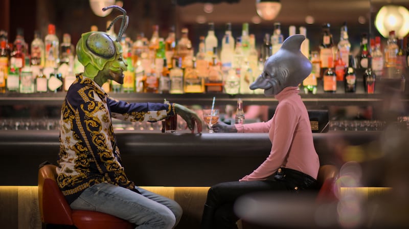 Participants in the programme will wear elaborate make-up and prosthetics during dates with prospective partners. Photograph: Netflix/PA Wire
