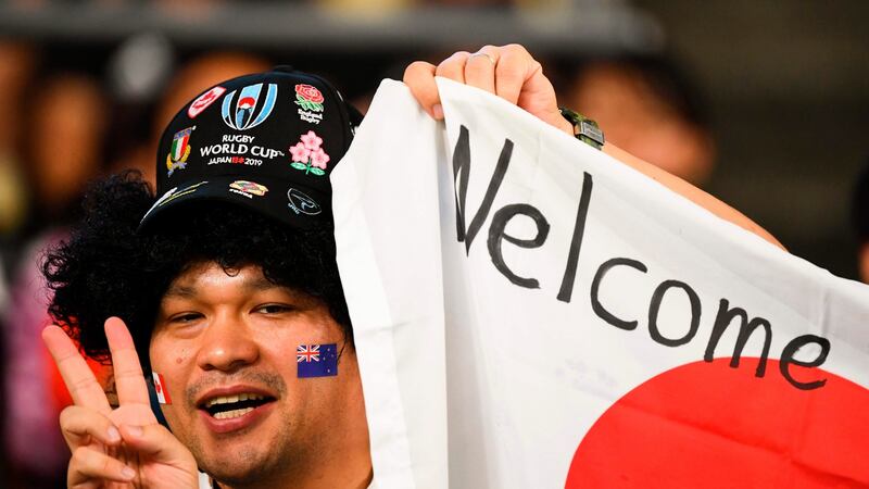When Japan face Samoa on Saturday evening, they are guaranteed a new and expectant audience.  Photograph: Gabriel Bouys/AFP via Getty Images