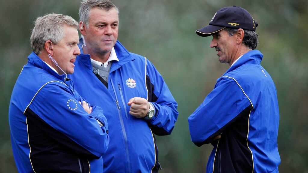 Colin Byrne: ‘As caddies we do sometimes get the feeling of really belonging to something special.’ Photograph: Getty
